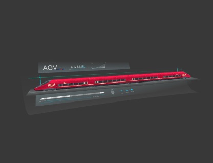3D model train for HoloLens
